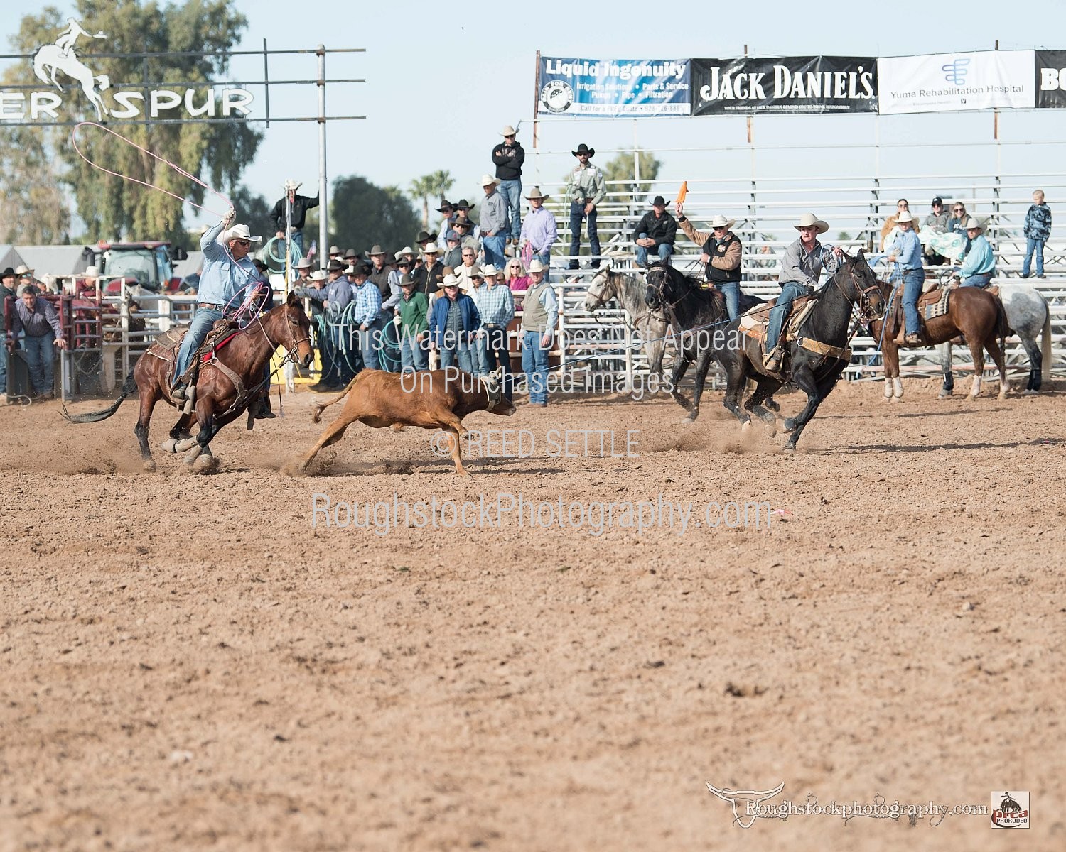 Team Roping Rodeo/Event 2025 Yuma PRCA Slack 1 Fri Morn