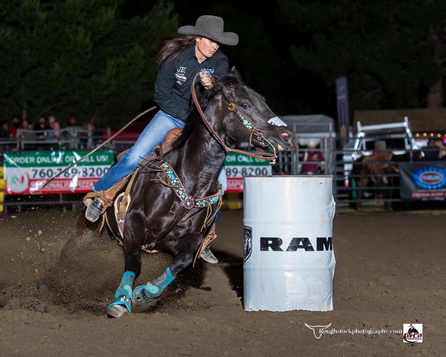 Barrels - Rodeo/Event - 2017 - Ramona PRCA - Perf 1 Fri Night - Timed ...